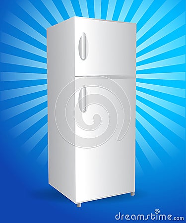Refrigerator Stock Photo
