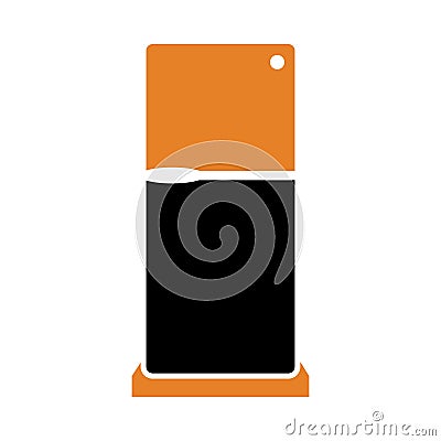 Refrigerator freezer icon Vector Illustration