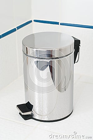 Refuse bin Stock Photo