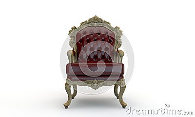 Regal armchair Stock Photo