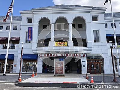 REGAL CINEMAS at the Queens. Editorial Stock Photo