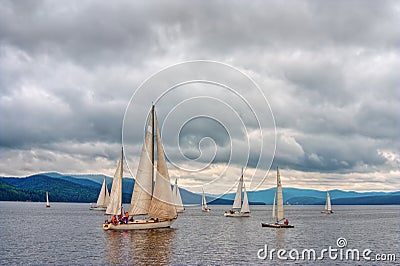 Regatta Stock Photo