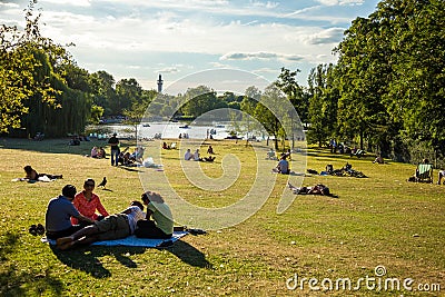 The Regent's Park Editorial Stock Photo