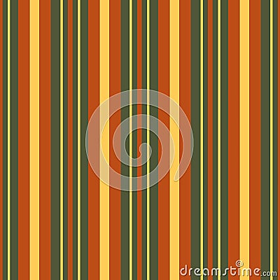 Regent stripe seamless vector pattern background. Symmetrical linear geometric backdrop. Red gold green parallel Vector Illustration