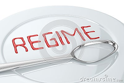 Regime Spoon Stock Photo