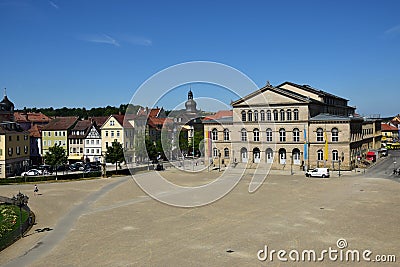 Regional theather (Landestheather) in Coburg, Germany Editorial Stock Photo