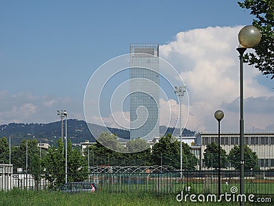 Regione Piemonte skyscraper in Turin Stock Photo