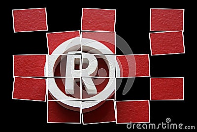 Registered trademark Stock Photo