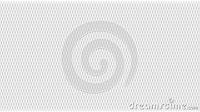 Regular pattern, can be tiled, in vector. White abstract background with rhombus texture. Horizontally repeated light grey diagona Vector Illustration