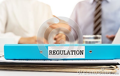 Regulation Stock Photo