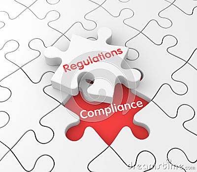 Regulations and Compliance Stock Photo