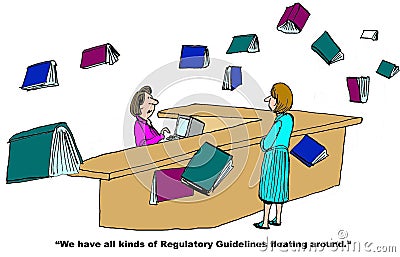 Regulatory Guidelines Stock Photo