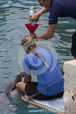 Rehydrating Editorial Stock Photo