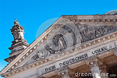 Reichstag Berlin Stock Photo