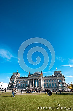 Reichstag, Berlin Editorial Stock Photo