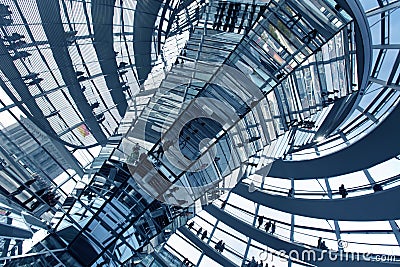 The Reichstag in Berlin Editorial Stock Photo
