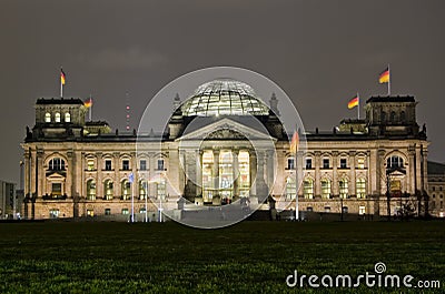 Reichstag Berlin Stock Photo