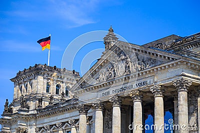 Reichstag, Berlin Stock Photo