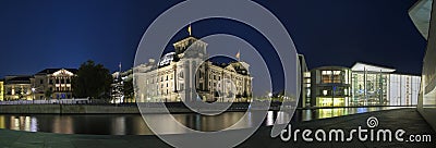 Reichstag Building Stock Photo