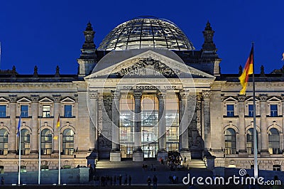 Reichstag building Berlin Stock Photo