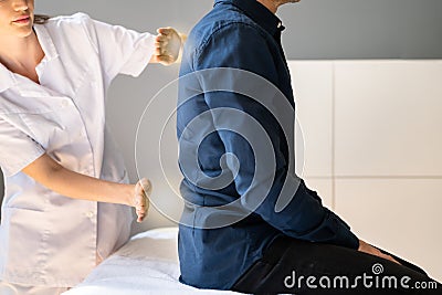 Reiki Therapy Alternative Healing Massage Stock Photo