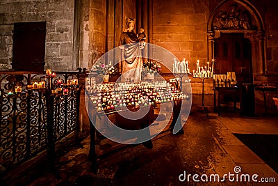 Reims Cathedral Editorial Stock Photo