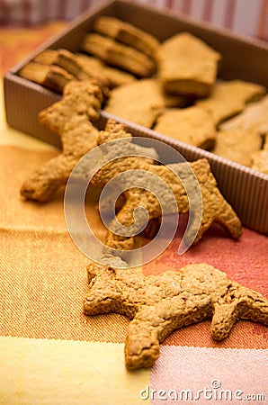 Reindeer cookies Stock Photo