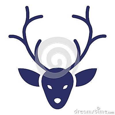Reindeer Isolated Vector Icon which can be easily modified or edited as you want Vector Illustration