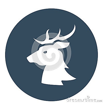 Reindeer Isolated Vector Icon which can be easily modified or edited as you want Vector Illustration