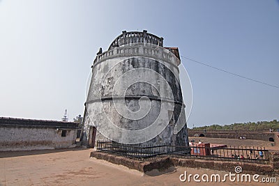 Reis Magos Fort Goa Stock Photo