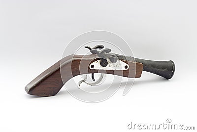 A relate ancient gun Stock Photo