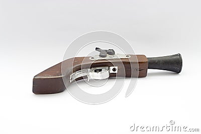 A relate ancient gun Stock Photo