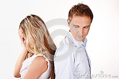 Relationship problems Stock Photo