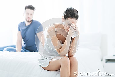 Relationship problems Stock Photo