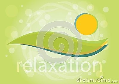 Relaxation Vector Illustration