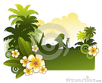 Relaxation Vector Illustration