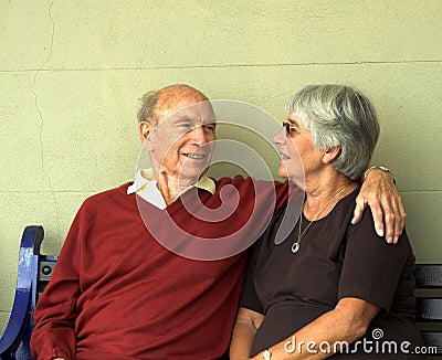 Relaxed Couple Stock Photo