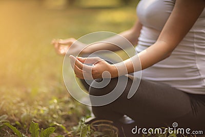 Relaxing the both of them. Stock Photo