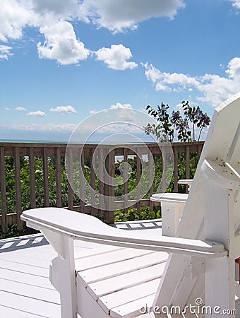 Relaxing Chair Stock Photo