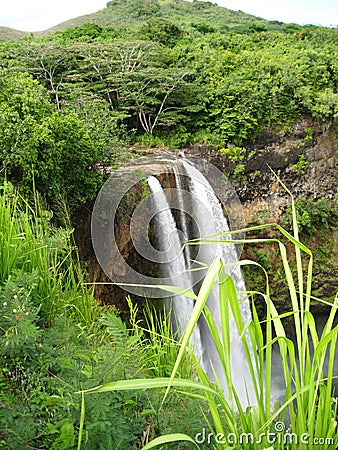 Relaxing landscape hawaii Stock Photo