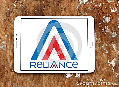 Reliance Communications logo Editorial Stock Photo