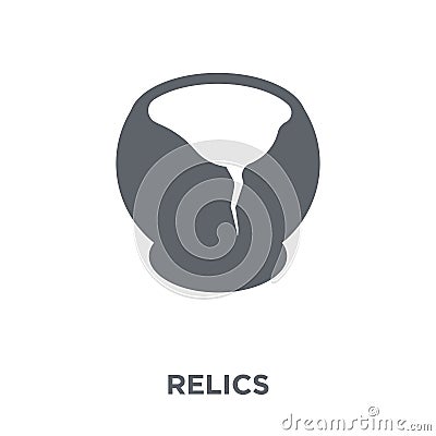 Relics icon from collection. Vector Illustration