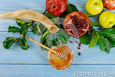 Religion holiday tova rosh hashanah or yom kippur Stock Photo