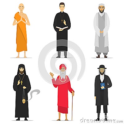 Religion ministers Stock Photo