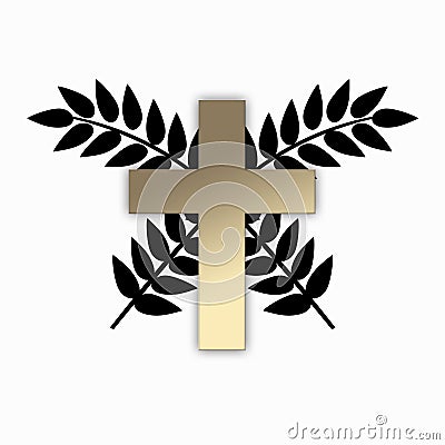 Religious Cross Stock Photo