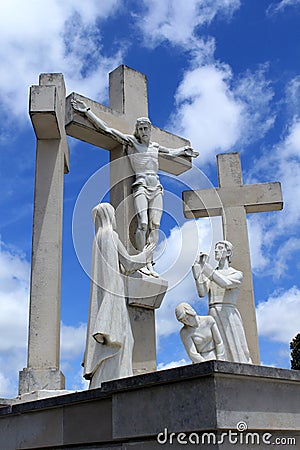 Religious statue Stock Photo