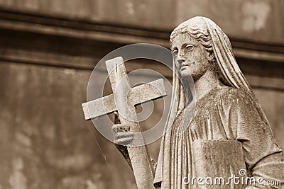 Religious Statue Stock Photo