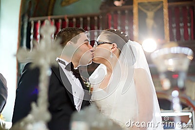 Religious wedding ceremony Stock Photo