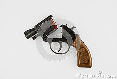 Reload Capgun Toy Stock Photo