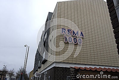 REMA 1000 Editorial Stock Photo